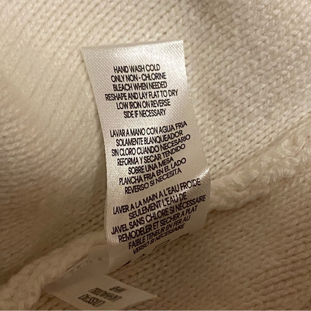 Karl Lagerfeld Paris Eiffel Tower Graphic Knit Sweater Size S - Picture 8 of 8